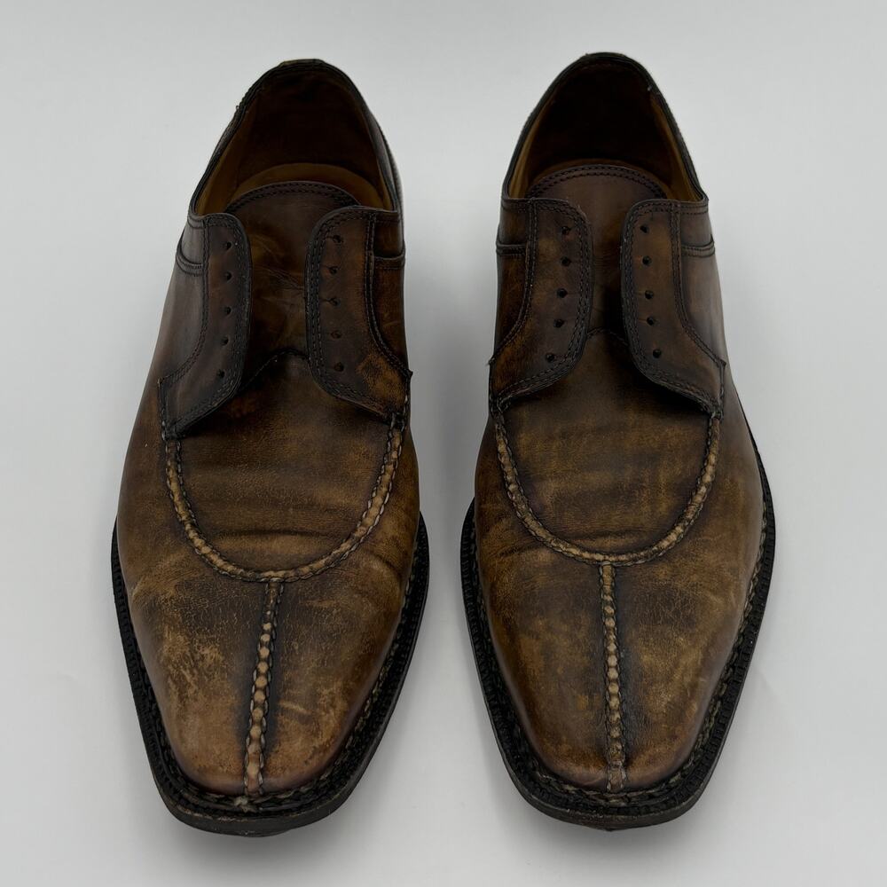 Vintage Y2K Sutor Mantellassi Norvegese Split Toe Derby Dress Shoes 10.5 44.5